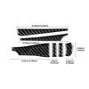 Carbon Fiber For Mazda 3 Axela  -2025 Center Air Vent Side Trim Anti Scratch Interior Decor Protective Car Accessories