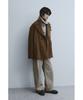 YOUTH Heavy-Weight Knit Cardigan - Melange Beige