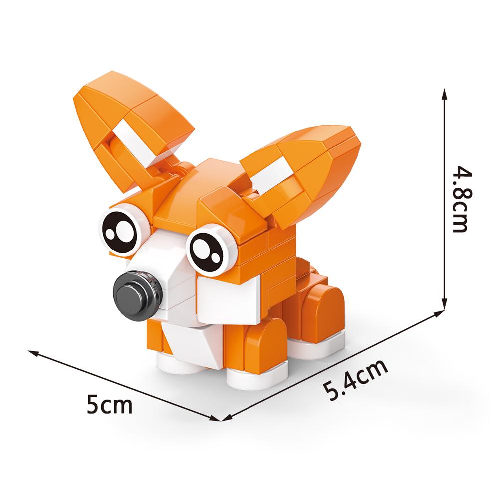 Insect World Animals Scorpion Mantis Ants Spider Birds Marine Animal Building Blocks Toys Desktop Ornaments Bricks Kids Gift