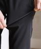 Jikeulib String Banding Stretch Black Slacks