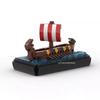 MOC Vikinged House Village Farm Ship Model Building Blocks Set Medieval Military Architecture Aldult Ideas Set Bricks Toy Gifts