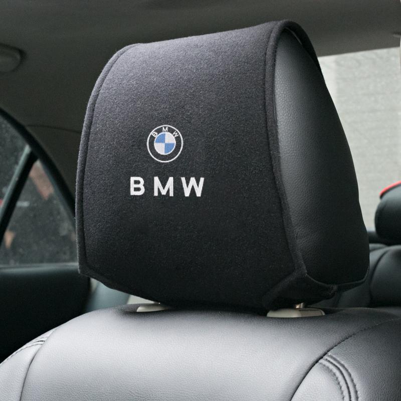 ZWVP7 Car Sticker 1Pc Universal Car Head Protection Rest Cover for BMW M Performance G30 G32 G01 G02 G05 G06 G07 G26 F40 Exterior