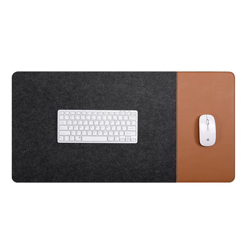 Stain-Resistant Felt Leather Extra Large Esports Gaming & Office Desk Mouse Pad