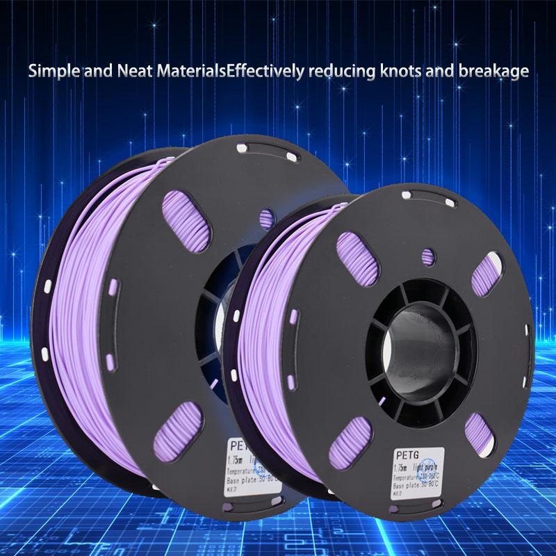 PRINTROO High Speed High Toughness Filament No Warping FDM Filament Matte Finish Petg HF Filament 3D Printing Supplies