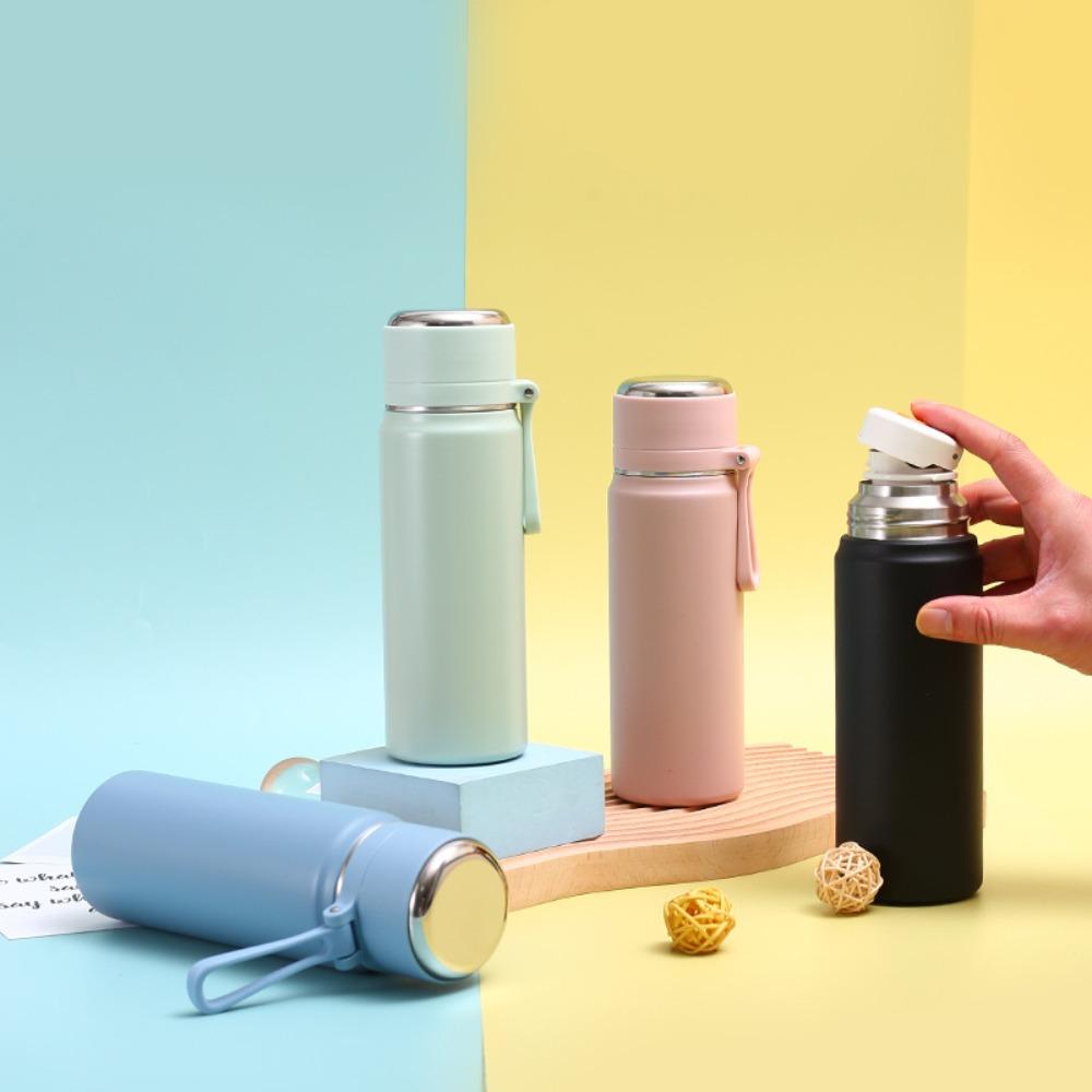 316 Stainless Steel Insulation Cup 500ml Vacuum Flask Portable Thermal Water Bottle  Camping