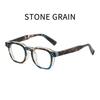 Fashionable Large Frame Presbyopia Glasses Retro Square Frame Senior Sense of Reading Glasses for Men and Women Diopter To +4.0