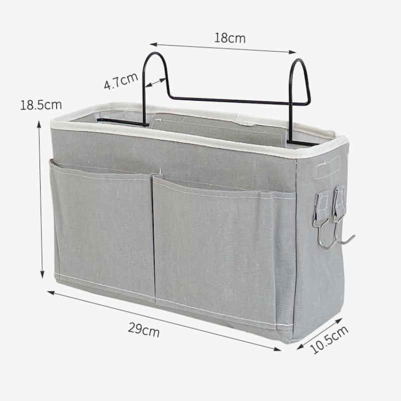 Hanging Basket Dormitory Bedside Storage Rack Large Capacity Bedroom Bed Beside Multipurpose Storage Bags Home Hangings Bag