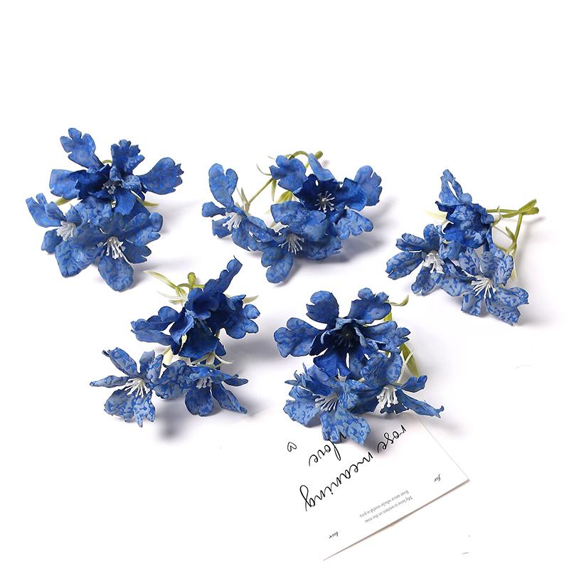 10/20Pcs Artificial Plant 10cm Simulation Flower Home Decoration Outdoor Garden Wedding Decor DIY Wreath Gift Box Accessories