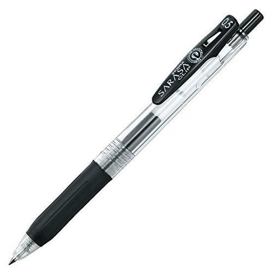 Zebra Gel Ballpoint Pen Sarasa Clip 0.5 Black 10 Pieces P-JJ15-BK10