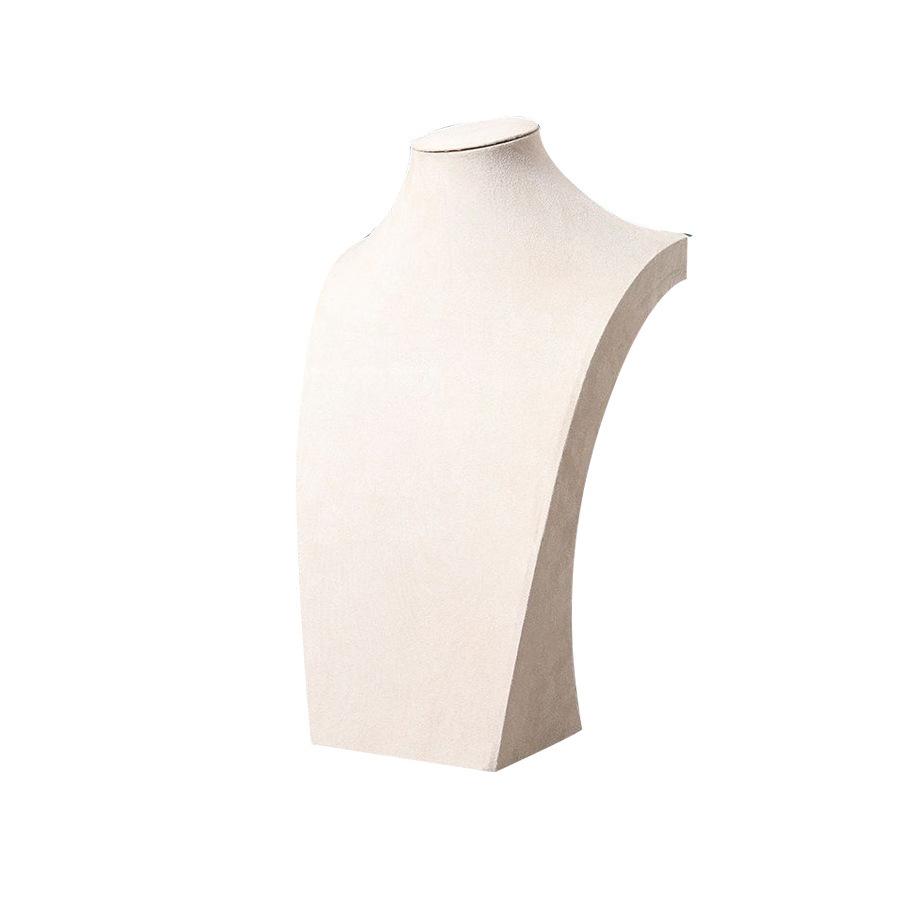 Flannel Necklace Display Stand Jewelry Neck Mould Jewelry Stand Portrait Model Neck Counter Jewelry Display Props