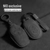 Suede Key Case with Buckle for NIO Models: ET5, ES6, EC6, ES7, ET7, ES8