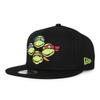 New Era 9FIFTY Snapback Ninja Turtles SNAPBACK NINJA TURTLES 950 American Comic Cap, [FACES CAP] Hat,