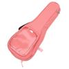 Guitar Bag 23in Ukulele Storage Bag Carrying Bag Oxford Cloth Instrument Backpack with Transparent