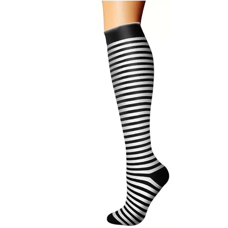 200+ Styles Compression Sports Socks for Men & Women: Breathable, Non-Slip Calf Socks for Fitness & Marathon, Individually Packaged