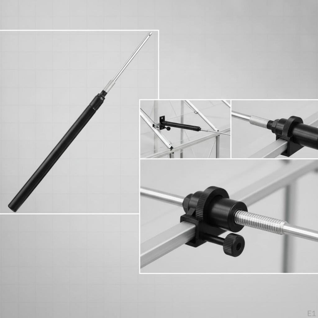 Greenhouse Window Opener Hardware Adjustable for Gardeners