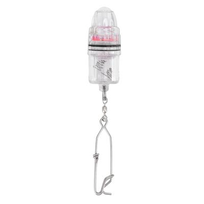 Indicatore di attrazione per pesci subacqueo con LED a goccia profonda, luce per esca per pesci con perno grande rinforzato in metallo