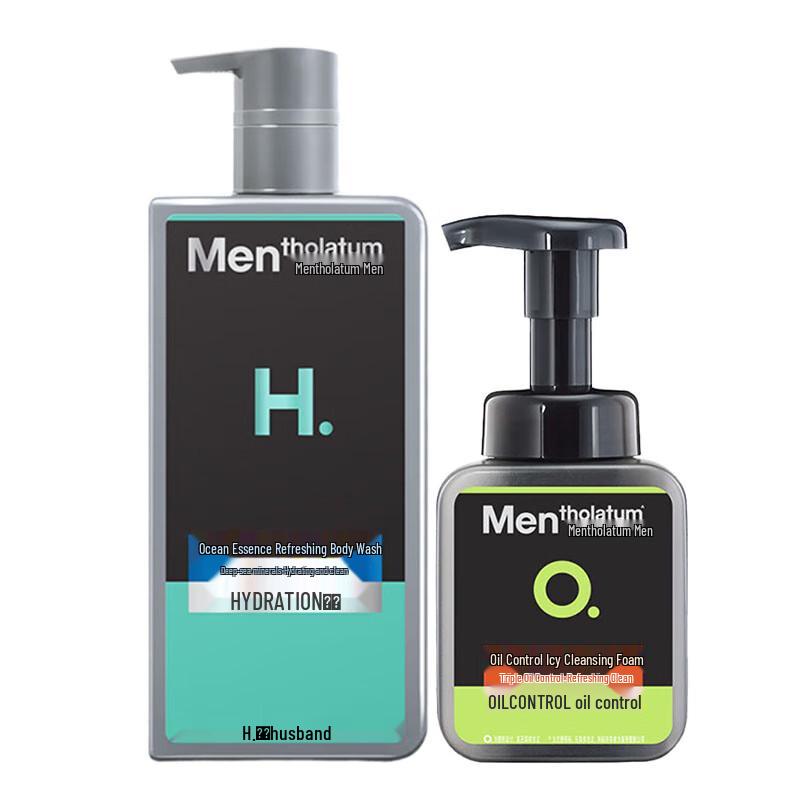 Набор для душа и очищения кожи для мужчин Mentholatum