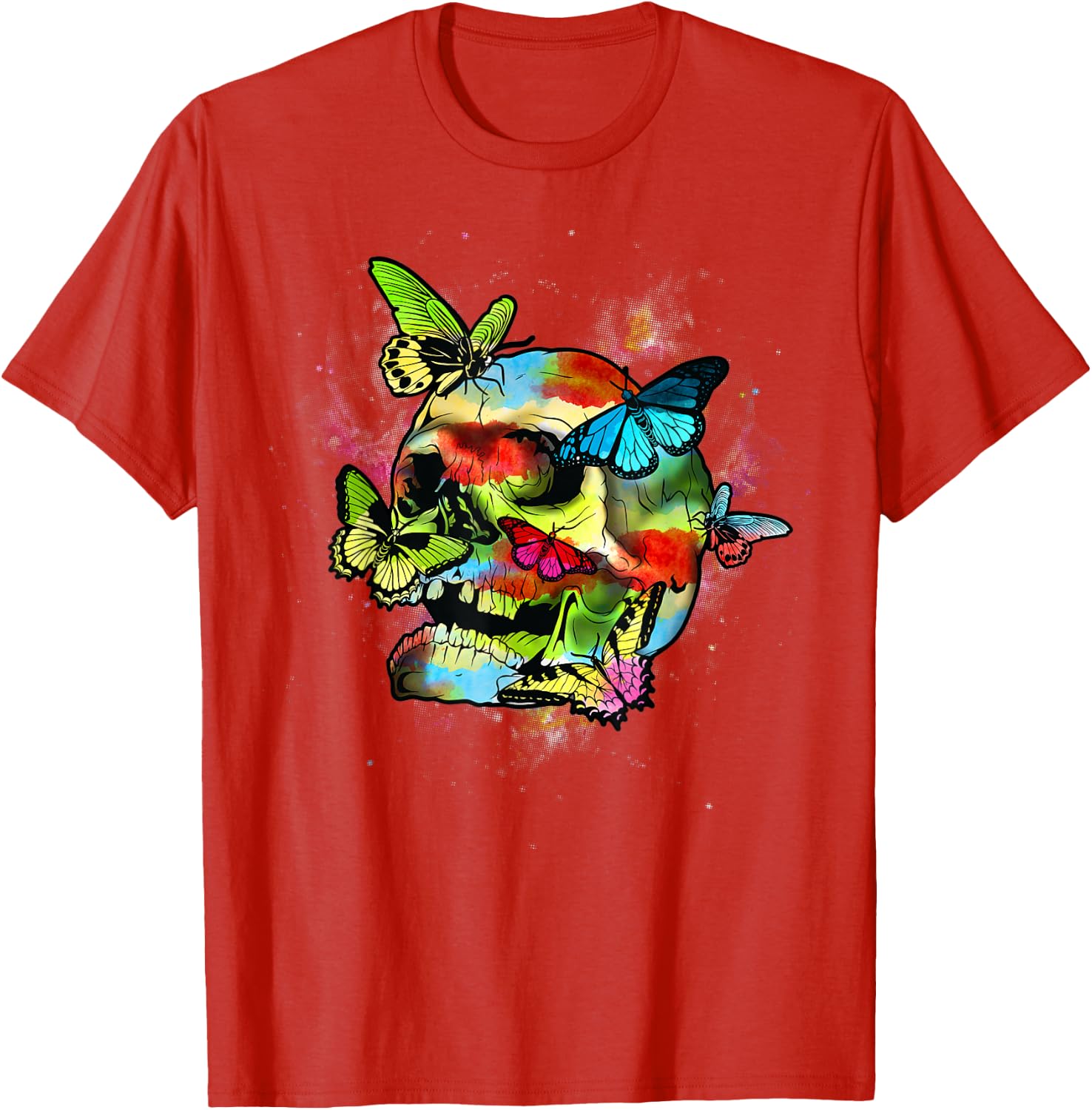 Sugar Skull T Shirt Vintage Butterfly Shirt Sugar Skull T-Shirt XXXL