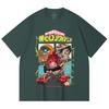 230 Gsm 100% Cotton My Hero Academia V20 Red Riot Print Unisex Heavy Cotton T Shirt