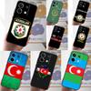 Azerbaijan Flag Coat of Arms Case For Xiaomi Redmi Note 11 9 10 12 13 Pro Plus 9S 10S 11S 12S Redmi 12 10C 9C 13C Cover