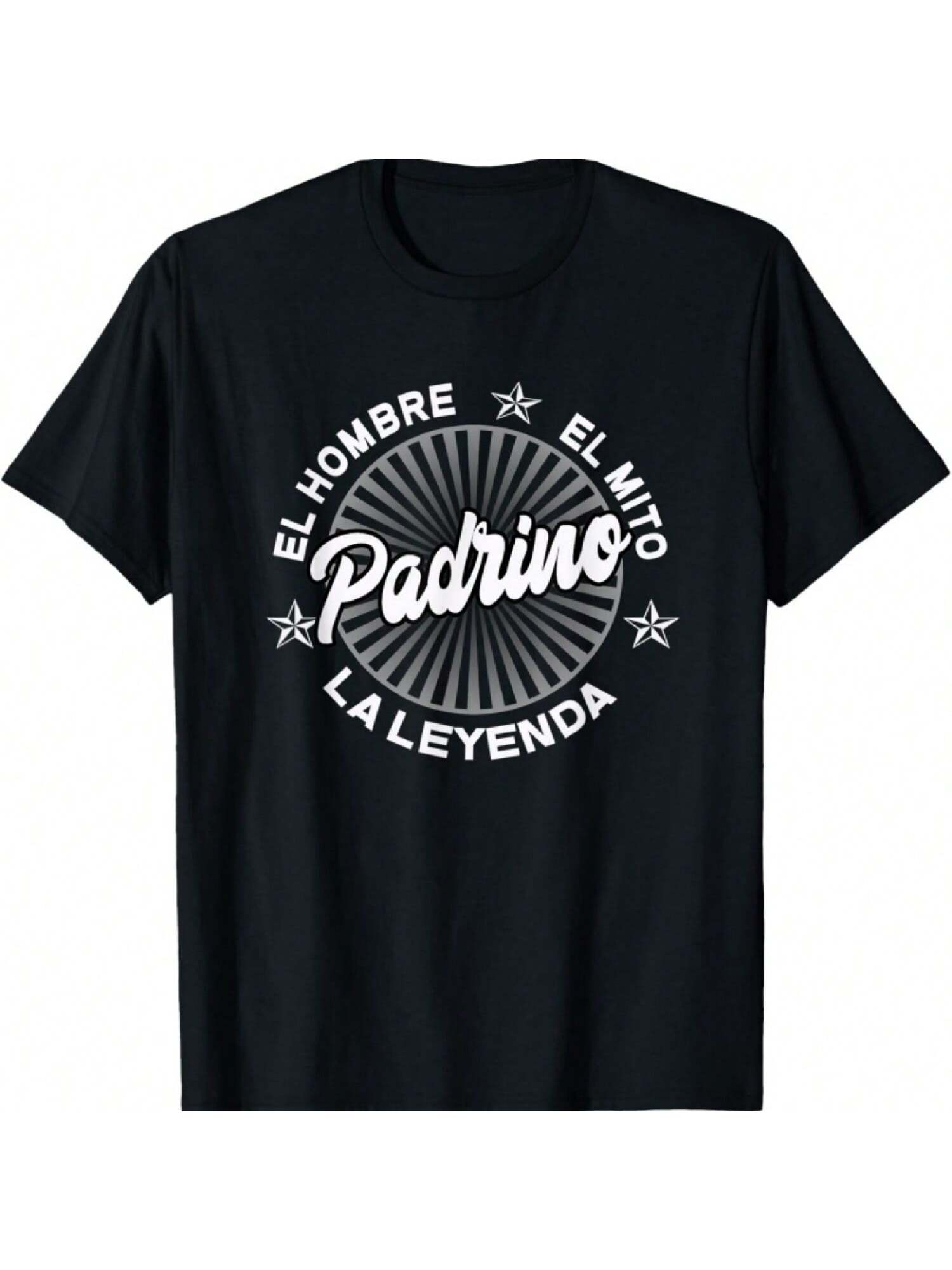 Father s Day For Godfather In Spanish Padrino T-Shirt S разноцветный