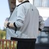 Men's Jacket, Baseball Collar, Spring and Autumn Solid Color, Versatile Casual Korean Style Loose Top Jacket