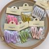 5 pz/set Colore Della Caramella BB Clip di Capelli Rotti Clip Fissa Tornante Copricapo Delle Donne Della Ragazza di Una Parola Clip Laterale Frangia Dei Capelli clip di capelli
