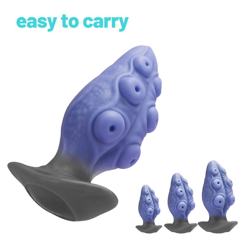 Liquid Silicone Anal Plug Soft Safe Comfort Easy Insertion and Removal Adult Sex Toy G-spot Anal Stimulation Extremely Satisfied
