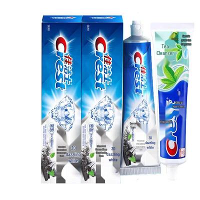 Crest 3D White Micro-Charcoal Toothpaste Bundle