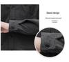 Men's Autumn Long Sleeve Velvet Corduroy Jacket with Real Pockets - Solid Color Casual and Trendy Shirt