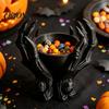 Stable Desk Accessory 3D Printed Gothic Demon Claw Trinket Dish, Devil Paw Decorative Practical Storage for Earrings Bowl, Jewelry Key Holder