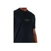 Emporio Armani Letter Round Neck Short Sleeve T-Shirt Men Tops Navy-Blue 3D1TH3-1JOCZ-09Q8