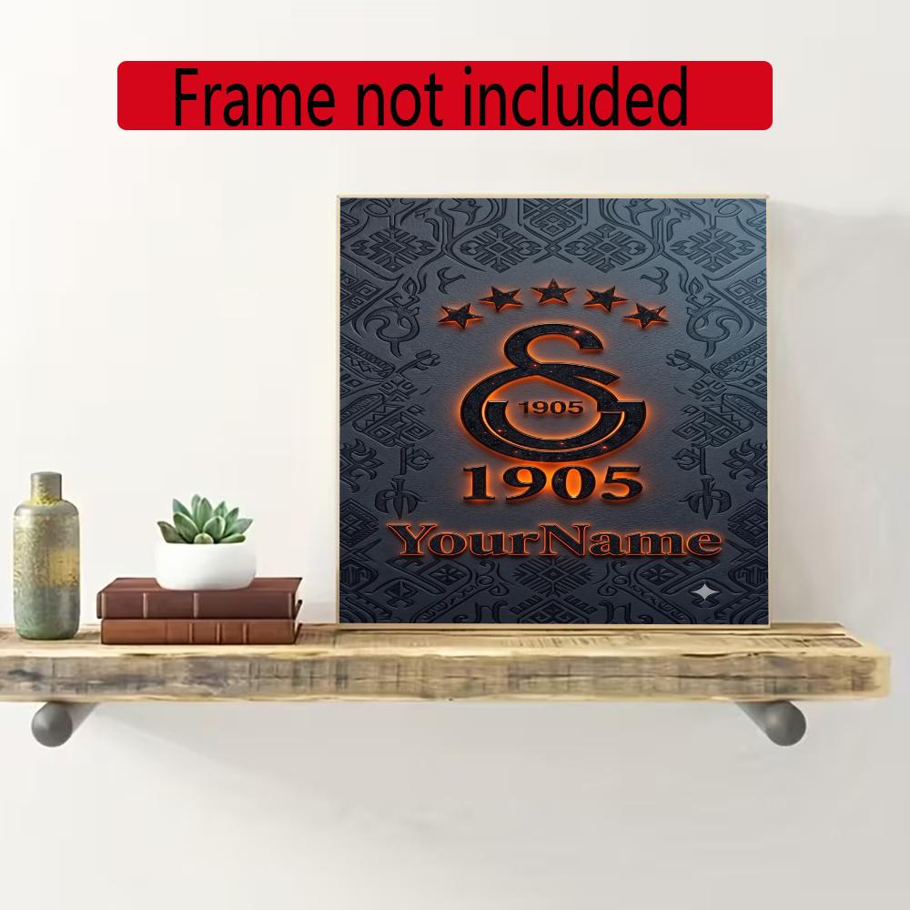 Galatasaray Personalized Name Diamond Paintings Mosaic Wall Round Diamond Art Painting Kits Embroidery Crystal Accessories Frameless