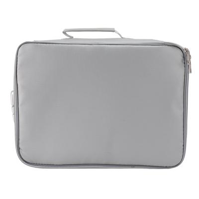 Feuerfeste wasserdichte Dokumenten-Datei-Organizer-Box Tragbare Home Travel Safe Storage Box mit Schloss