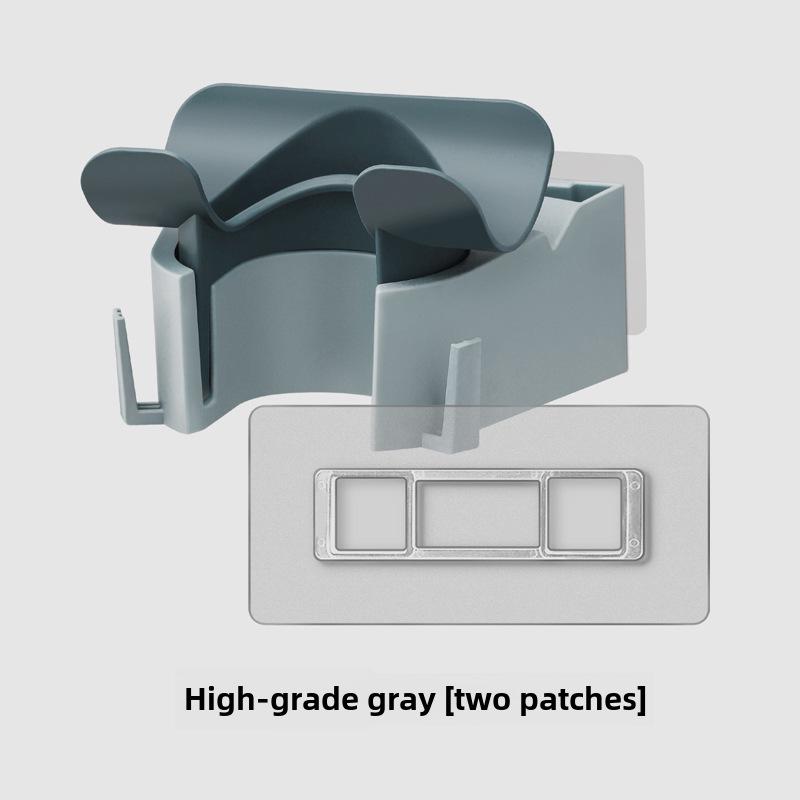 

Вращающаяся подставка для фена без помощи рук – удобный пластиковый держатель, не требующий сверления