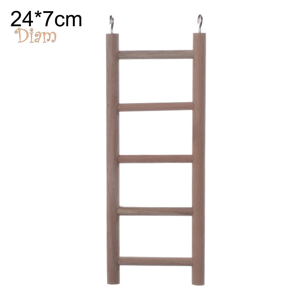 SLP PET GOODs 3/4/5/6/7/8 Layer Birds Wooden Climbing Ladders Swing Stairs Cage Decor Toy