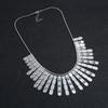 Contemporary European Style Metal Pendant Necklace For Travel And Gift
