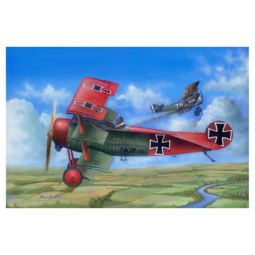 I Love Kit 1/24 German Fokker Dr.1 Plastic Model Kit ILK62403