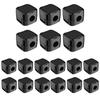 6//12/18pcs Magnetic Cable Organizers No-Drill Adhesive Cord Holders for Desk Car Sleek Charging Cable Management Clips