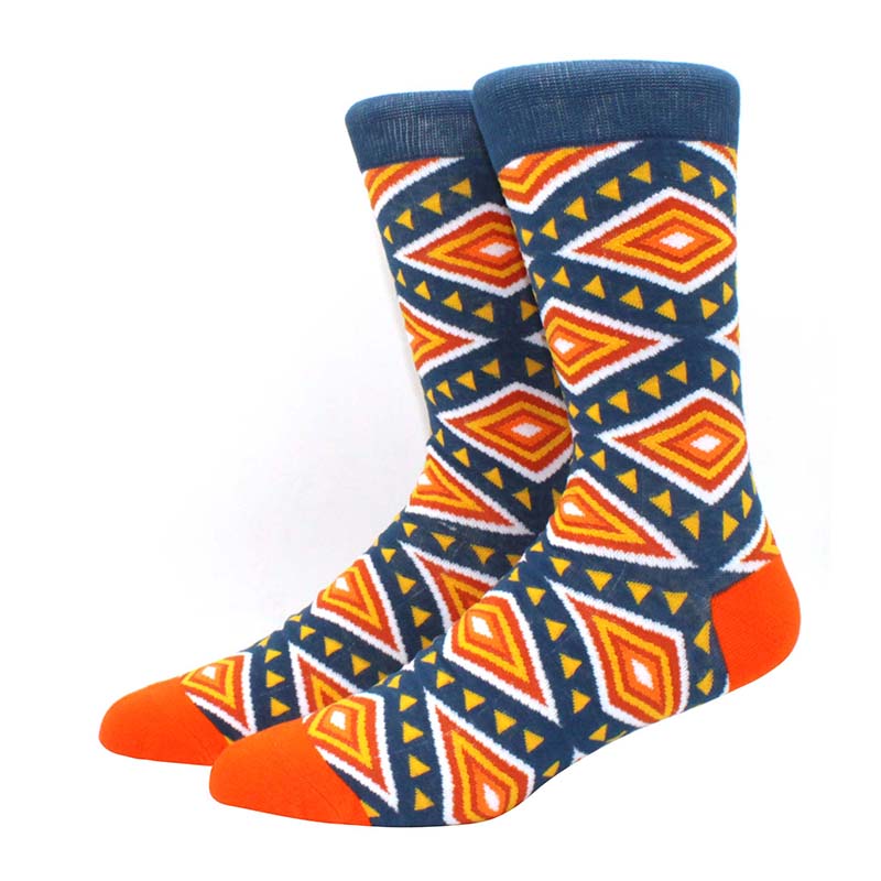 High Quality Combed Cotton Socks food Pattern Long Tube Funny Happy Men Socks Novelty Skateboard Crew Casual Crazy Socks