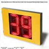 High-Brightness LED Radar Speed Display with Solar/Mains Power for Accurate Overspeed Warning