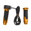 1 Pair 12V‑99V Throttle Grips Universal Twist Throttle Accelerator Grip Handlebar with Button for Electric Bike