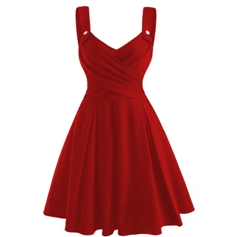 Autumn New Creative Sexy Suspender Dress Mid Dress Women's Dress