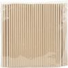 100pcs Disposable Paper Straws, Cowhide Color,Thickened,Flat Mouth,Very Suitable for Various Occasions,Such as Parties, Weddings