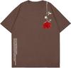 Mens Graphic Tees Oversized Creative Graffiti Short Sleeve Shirts Summer Casual Rapper Streetwear Y2k Tops Tshirt