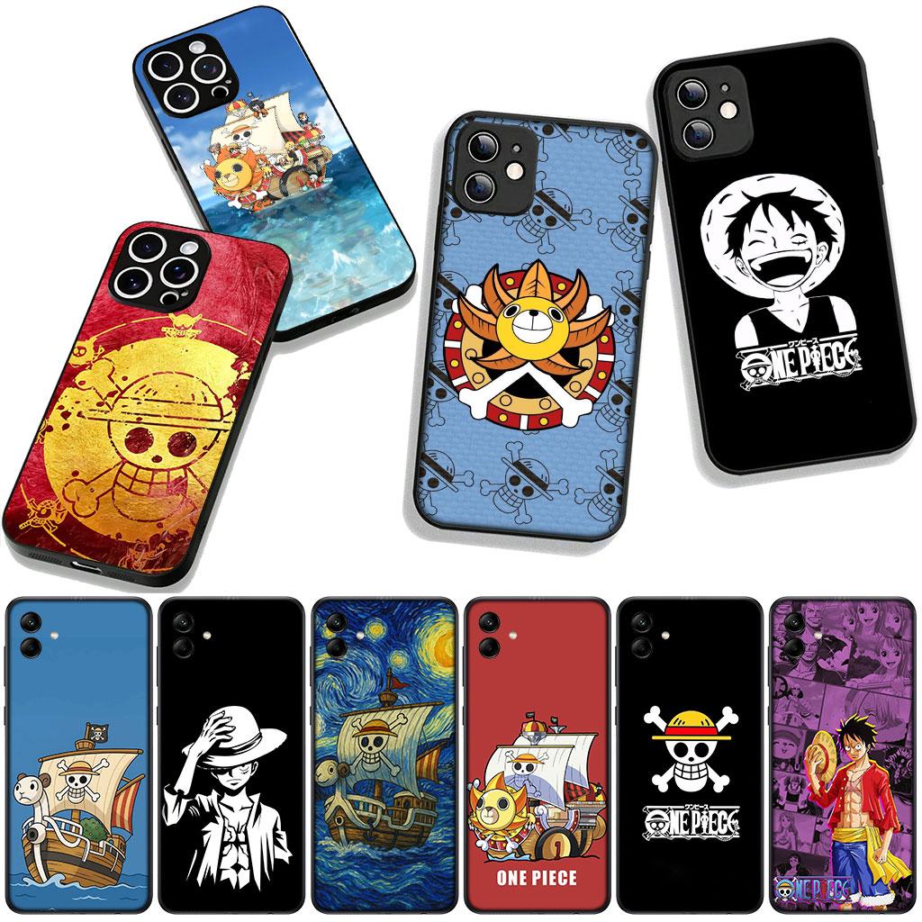Cover for Apple iPhone 16 15 14 Plus 13 12 Mini 17 Pro Max + ProMax 16E Air Phone Case Going Merry  One Pieces Luffy