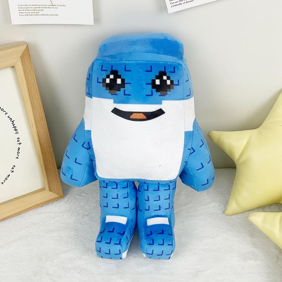 Game Steal A Brainrot Plush Game Peripheral Plushie Cute Cartoon Monkey Elephant No. 9 House Stuffed Doll Toy Christmas Gift