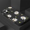 Elegant Daisy Phone Case For Xiaomi Redmi Note 14 13 12 12S 11 11S 10 10S 9 9S 15 14C Pro Plus 4G 5G Liquid Silicone Cover