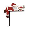 Elk Door Frame Decor Wooden Holiday Door Decorations  Xmas Ornaments