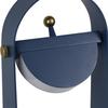 Lampe de table - NETTLIFE - Modèle Moderne - Sans fil (batterie) - Bleu - LED 3000K dimmable